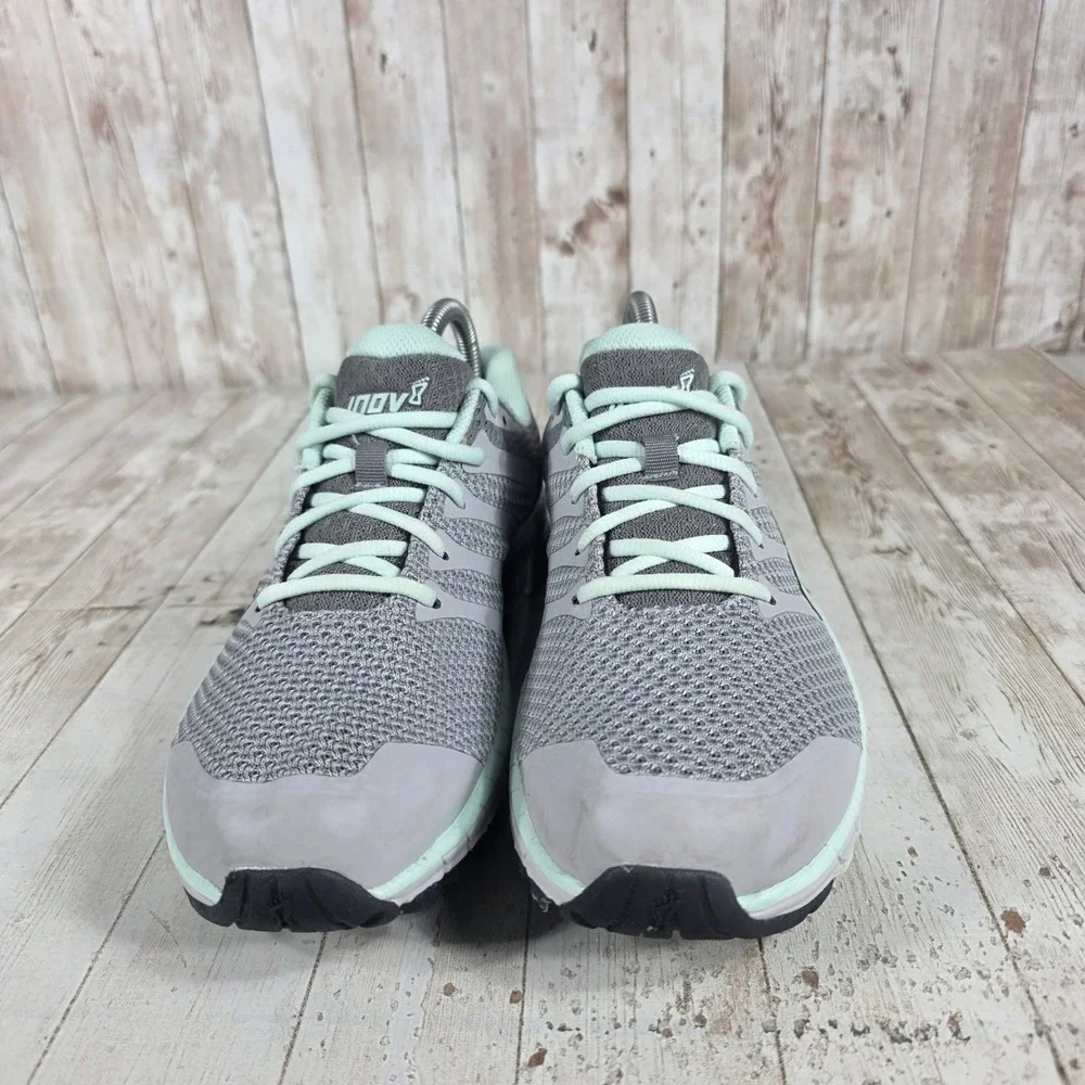Inov8 Roadclaw 275 Knit Women's Running Shoes Gray Mint‎ Size 7.5